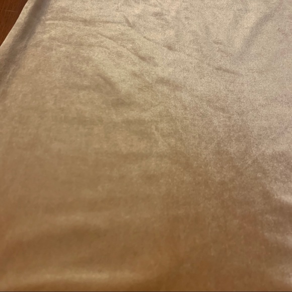 🆕 Forever 21 | Blush Pink Velvet Bodycon Dress S - Picture 3 of 5